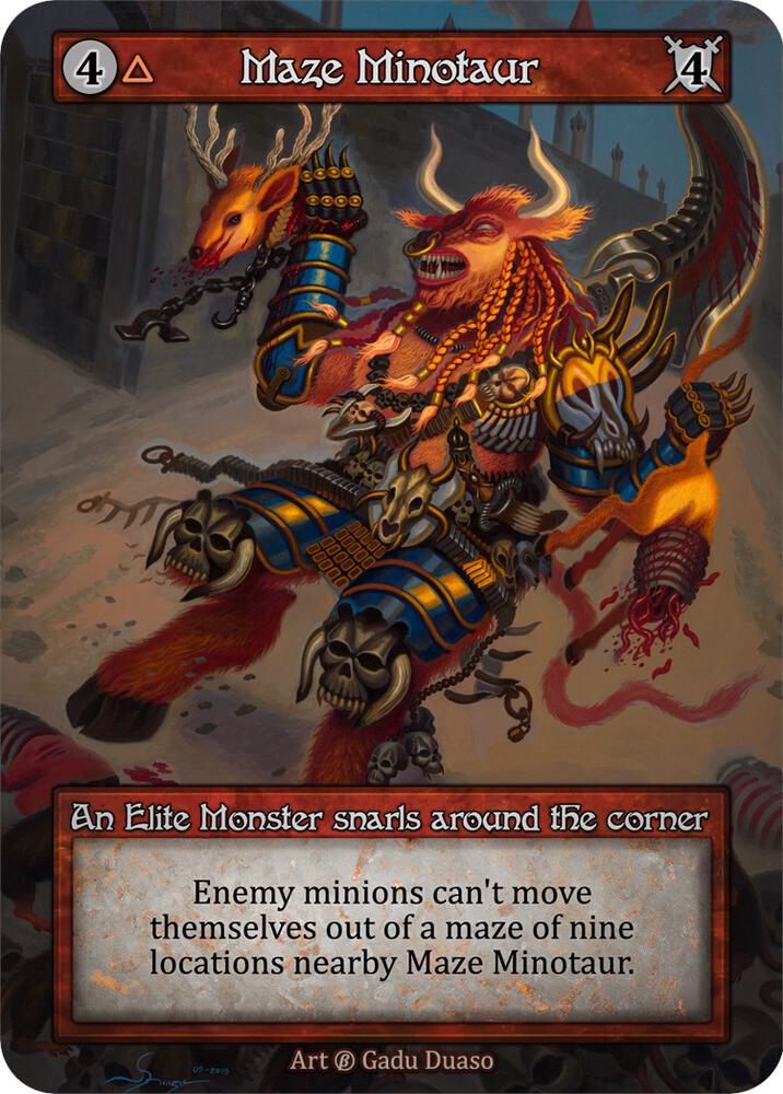 Maze Minotaur, Beta #523447