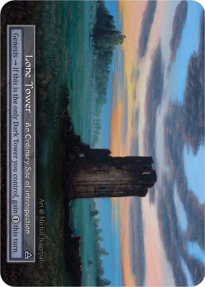 Lone Tower (Foil), Beta #523458