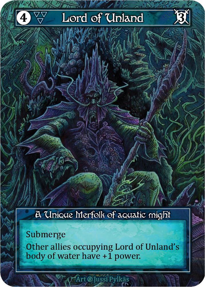 Lord of Unland (Foil), Beta #523474