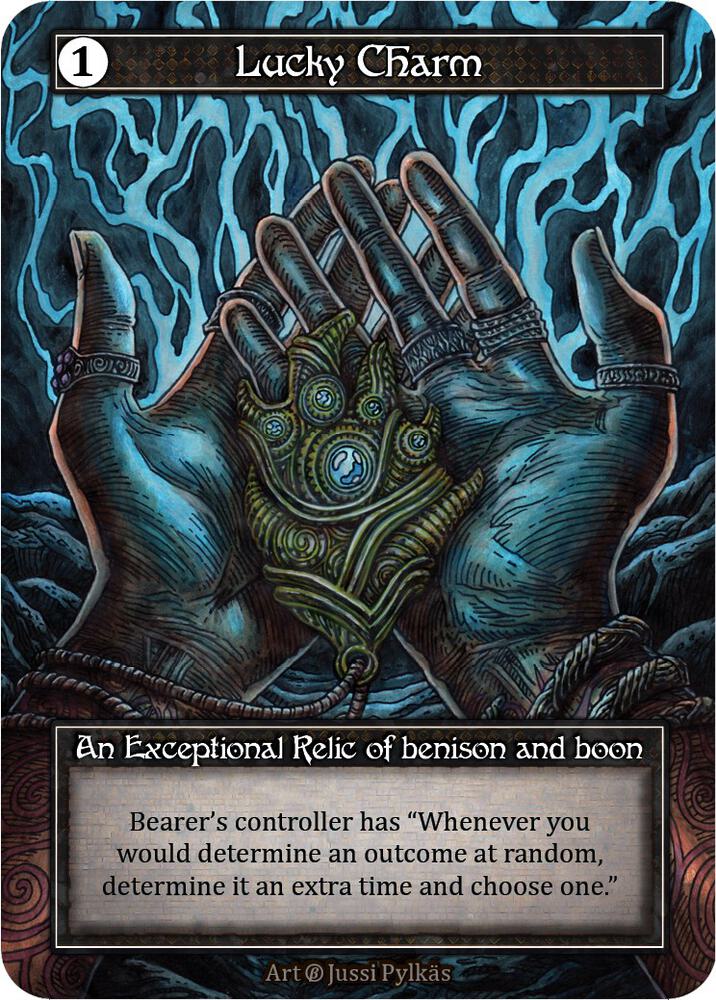 Lucky Charm (Foil), Beta #523478