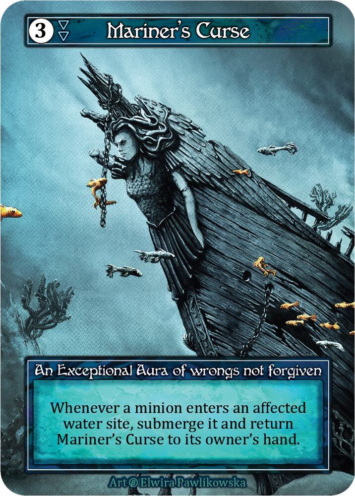 Mariner's Curse (Foil), Beta #523515