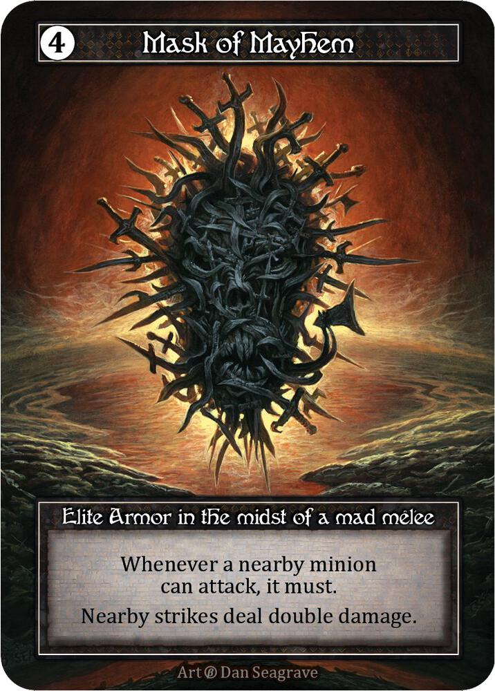 Mask of Mayhem (Foil), Beta #523517
