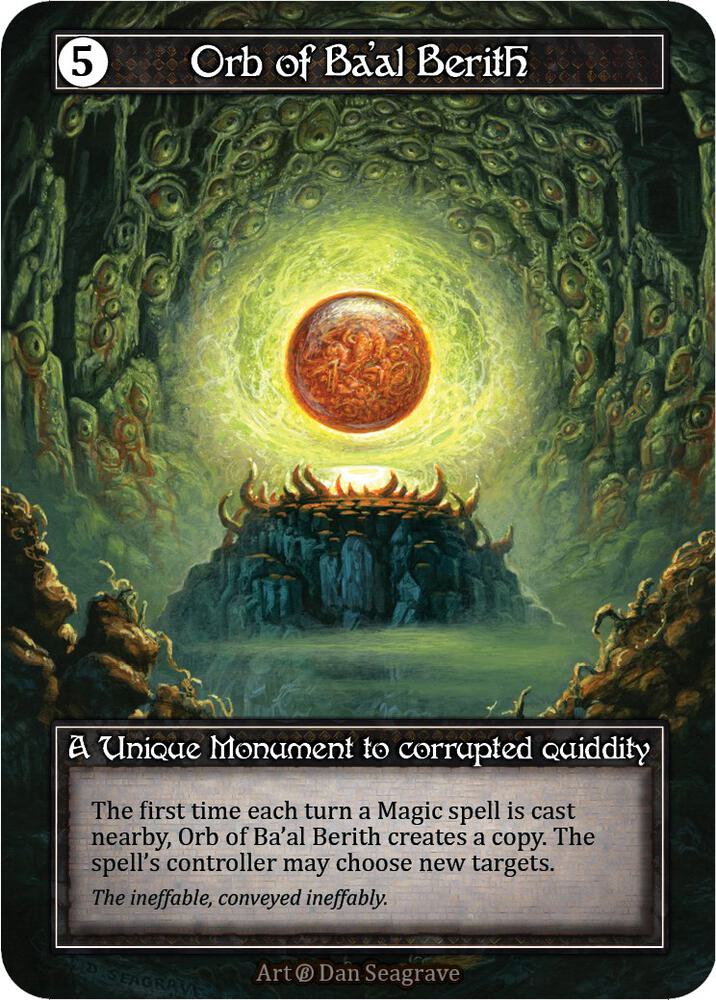 Orb of Ba'al Berith (Foil), Beta #523521