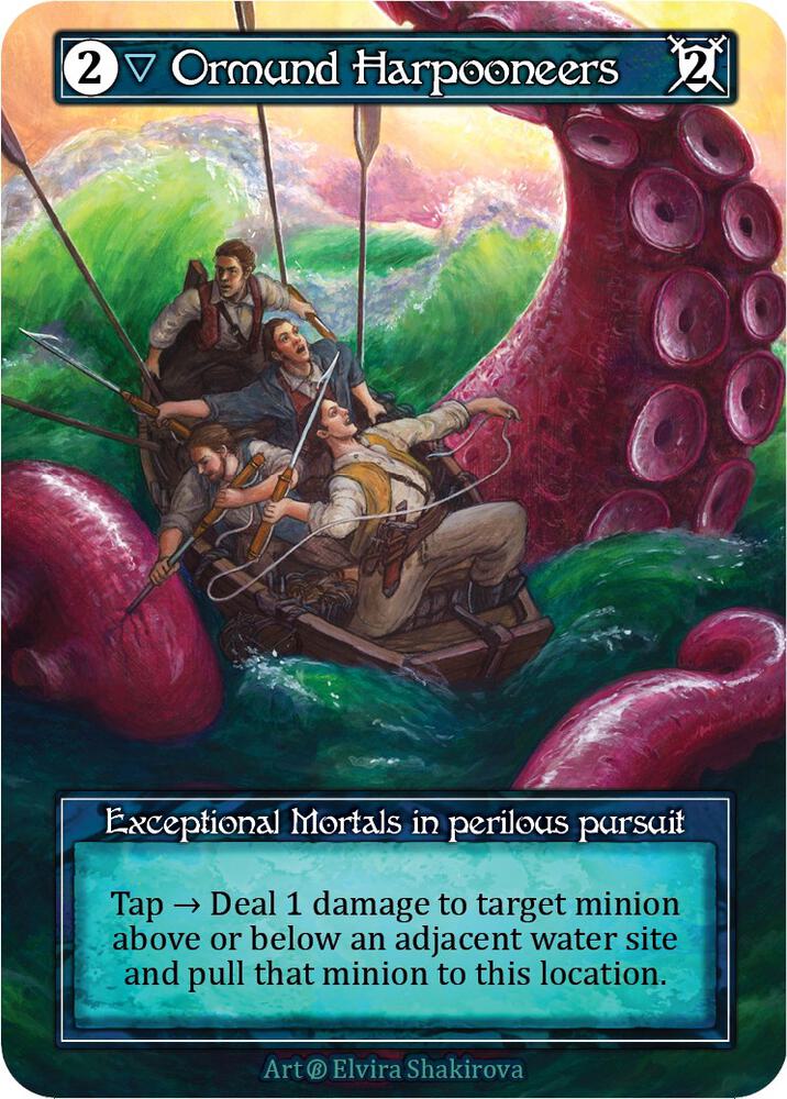 Ormund Harpooneers (Foil), Beta #523523