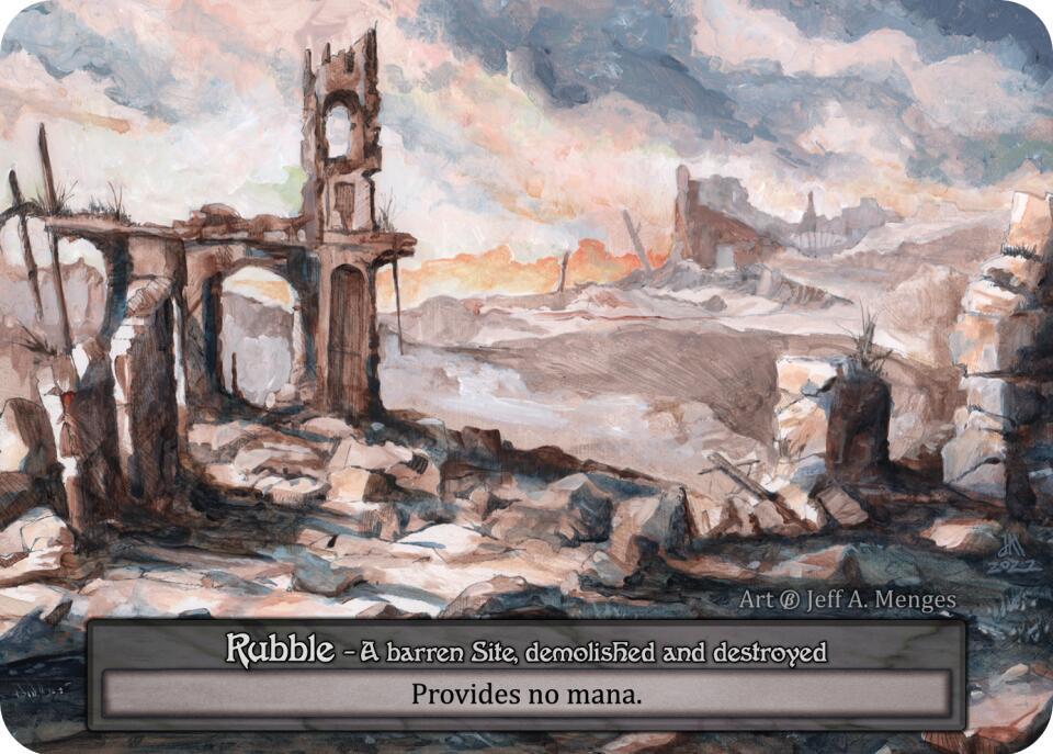 Rubble (Box Topper), Beta #523574