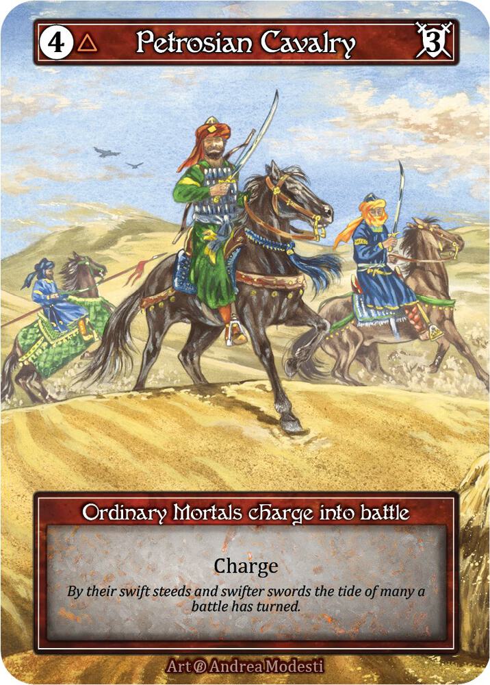 Petrosian Cavalry (Foil), Beta #523580