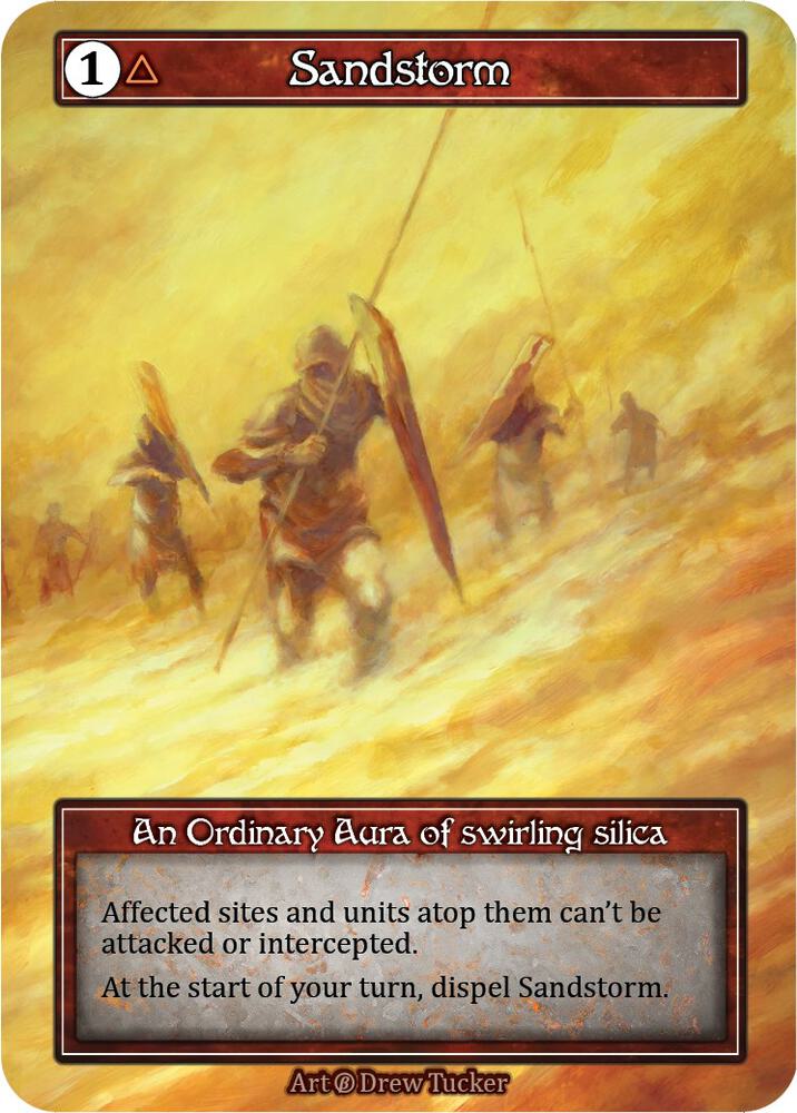 Sandstorm (Foil), Beta #523590