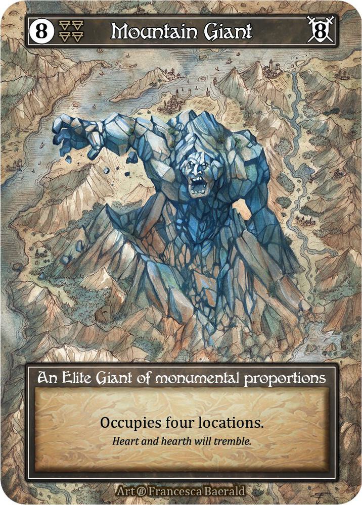 Mountain Giant (Foil), Beta #523718