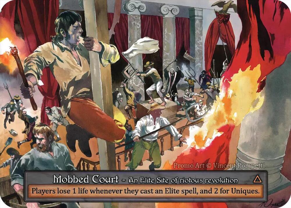 Mobbed Court (Foil), Dust Reward Promos #708058