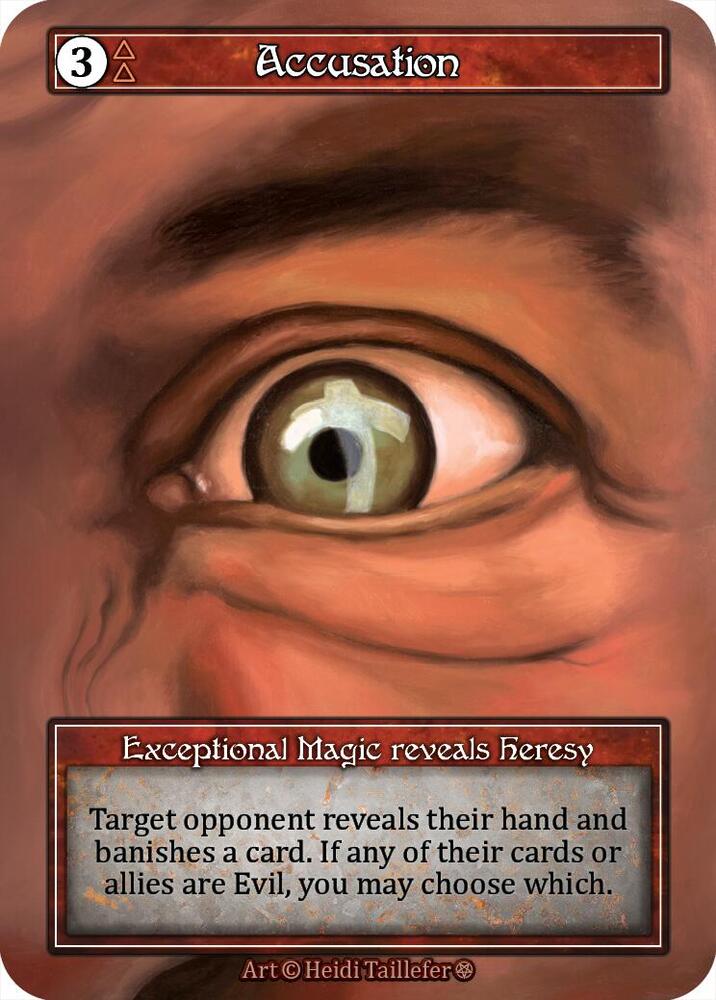 Accusation (Foil), Gothic #666925