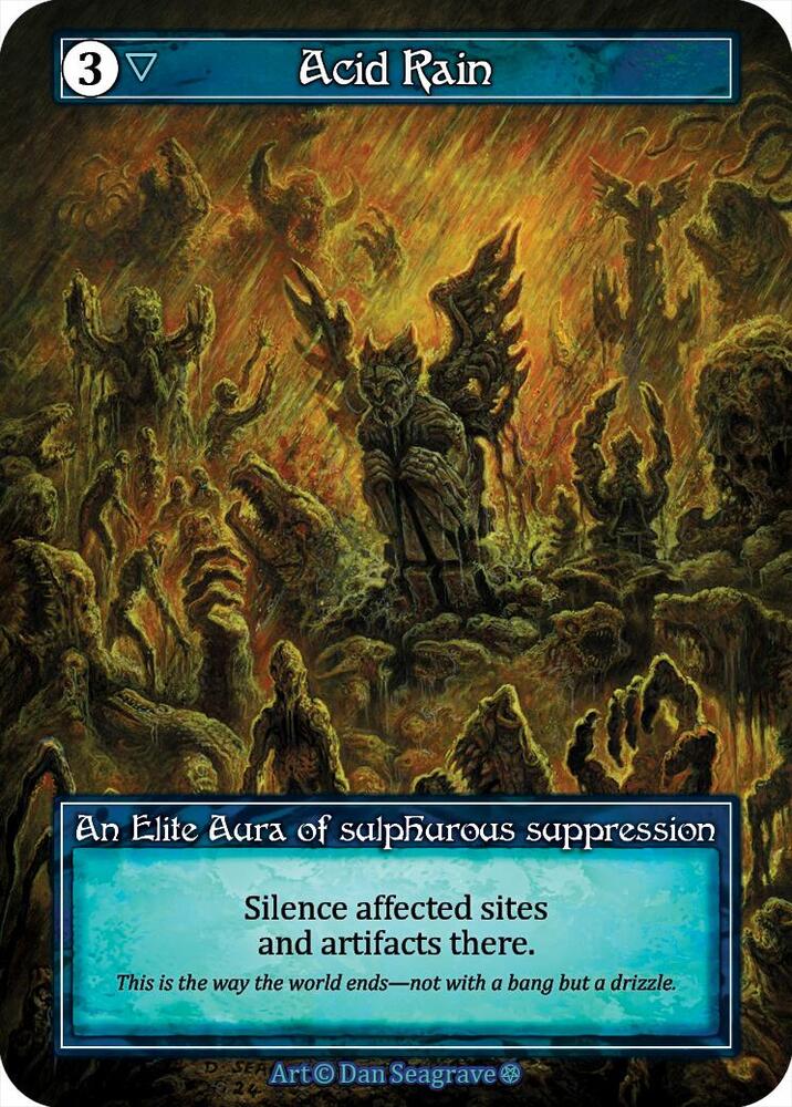Acid Rain (Foil), Gothic #666927