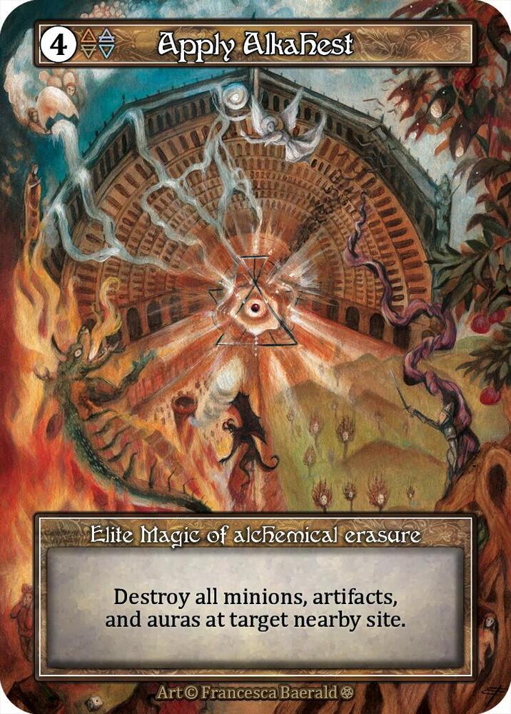 Apply Alkahest (Foil), Gothic #666952