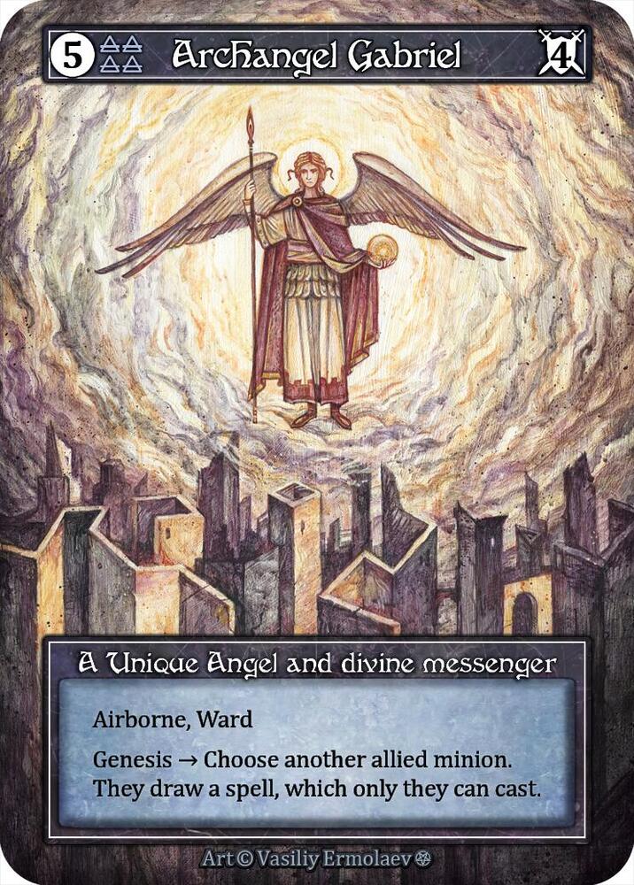 Archangel Gabriel (Foil), Gothic #666956