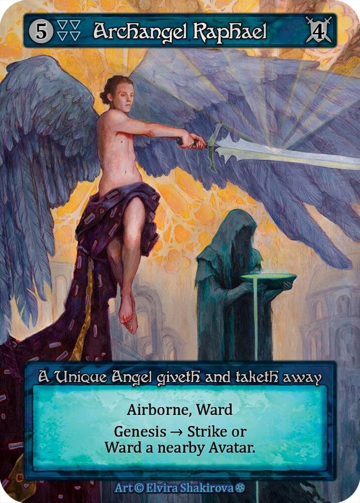 Archangel Raphael, Gothic #666959