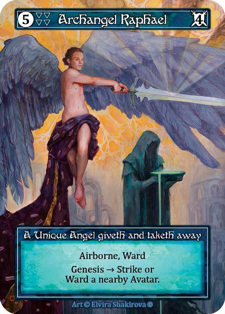 Archangel Raphael (Foil), Gothic #666960