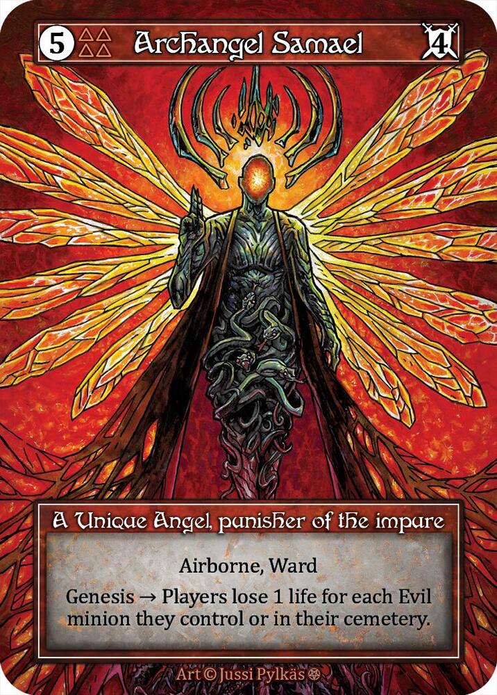 Archangel Samael (Foil), Gothic #666962