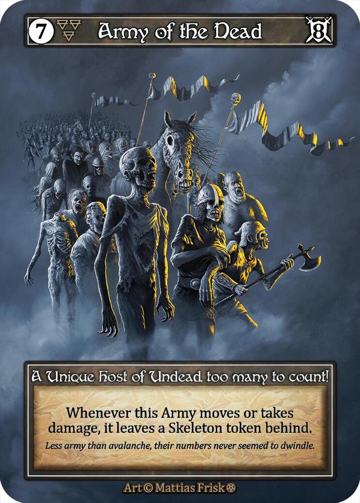 Army of the Dead (Foil), Gothic #666968