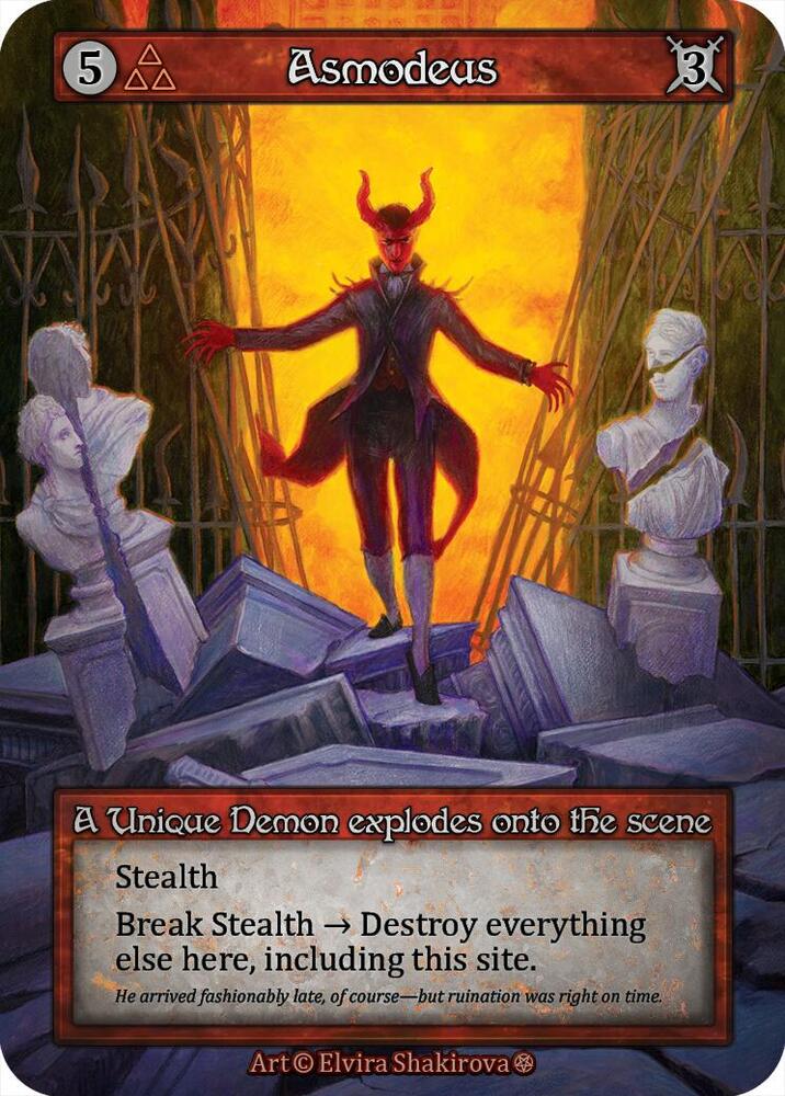 Asmodeus, Gothic #666969