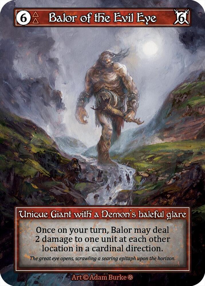 Balor of the Evil Eye (Foil), Gothic #666980
