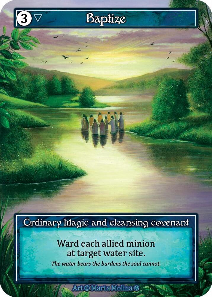 Baptize (Foil), Gothic #666984