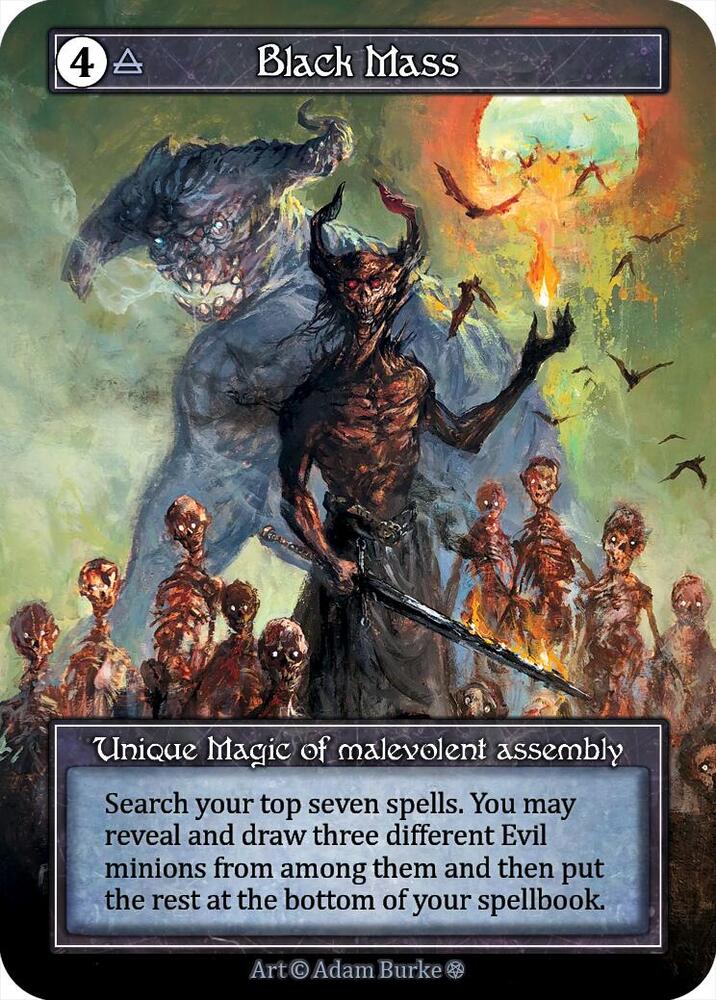 Black Mass (Foil), Gothic #667001