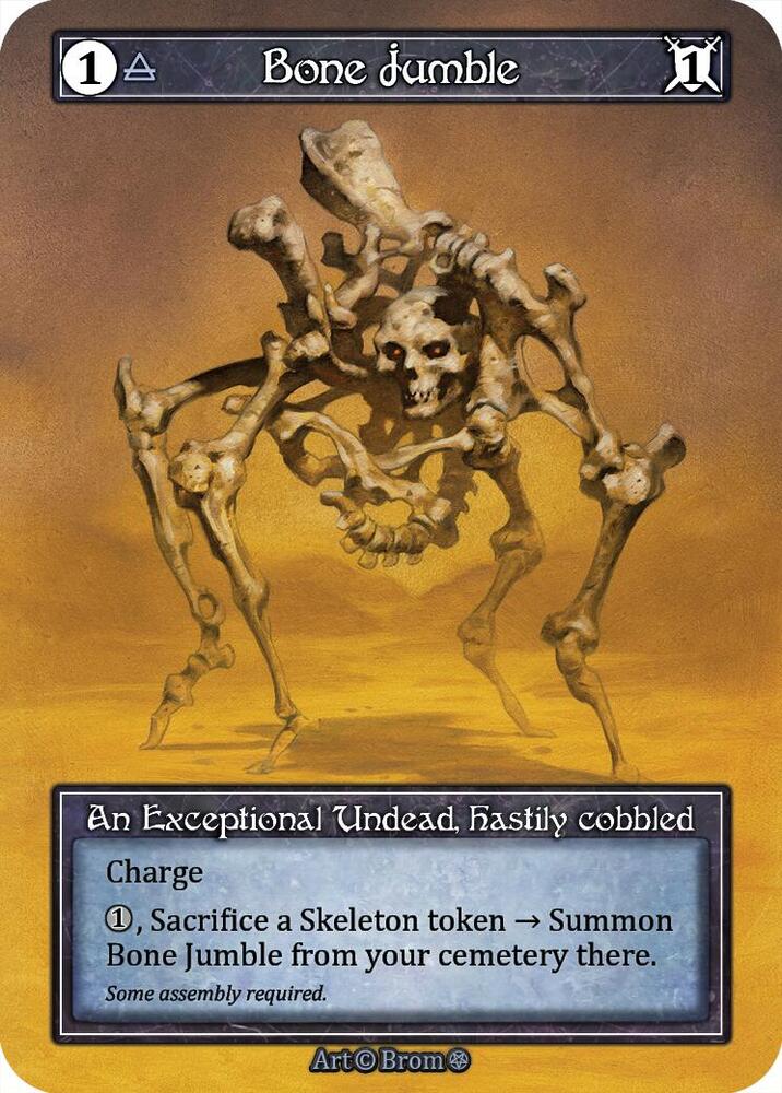 Bone Jumble (Foil), Gothic #667027