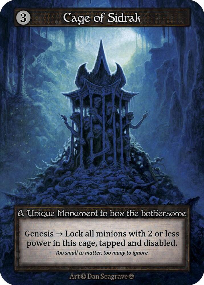 Cage of Sidrak, Gothic #667048