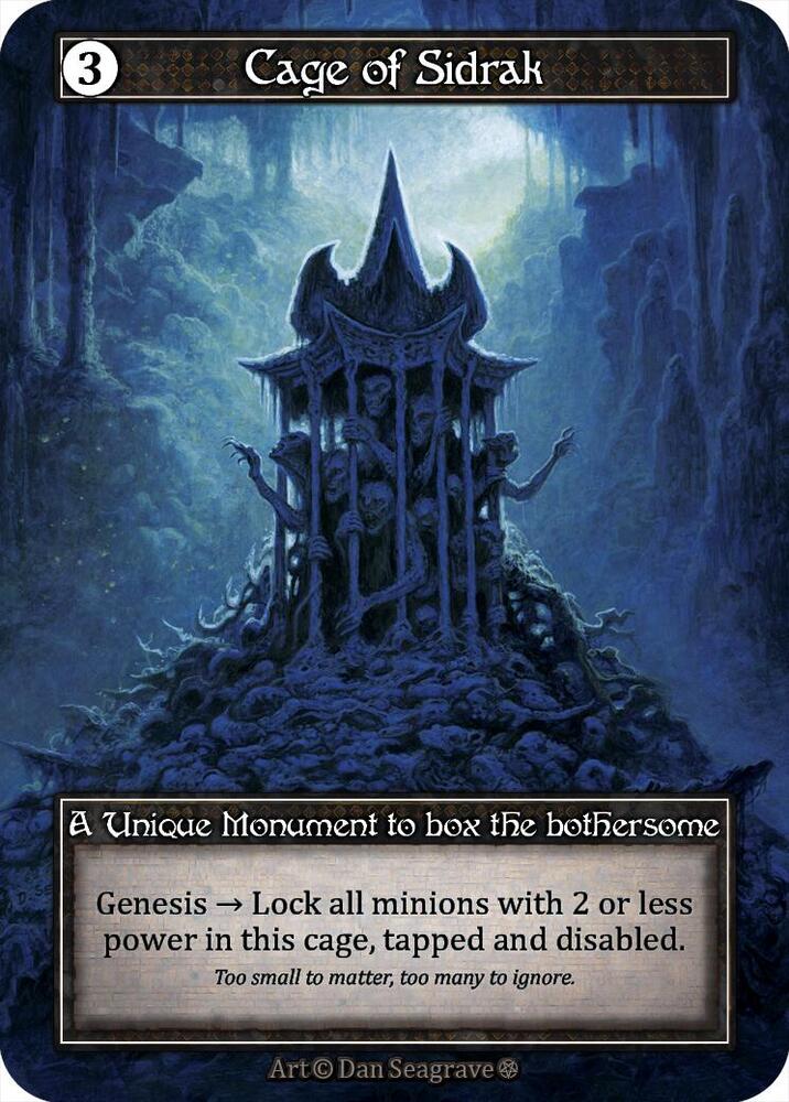 Cage of Sidrak (Foil), Gothic #667049