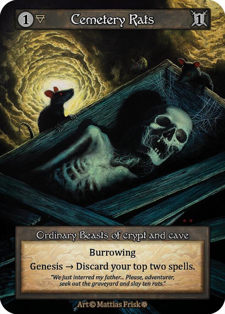 Cemetery Rats, Gothic #667056