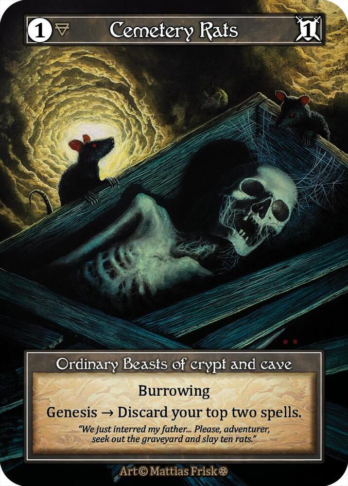 Cemetery Rats (Foil), Gothic #667057
