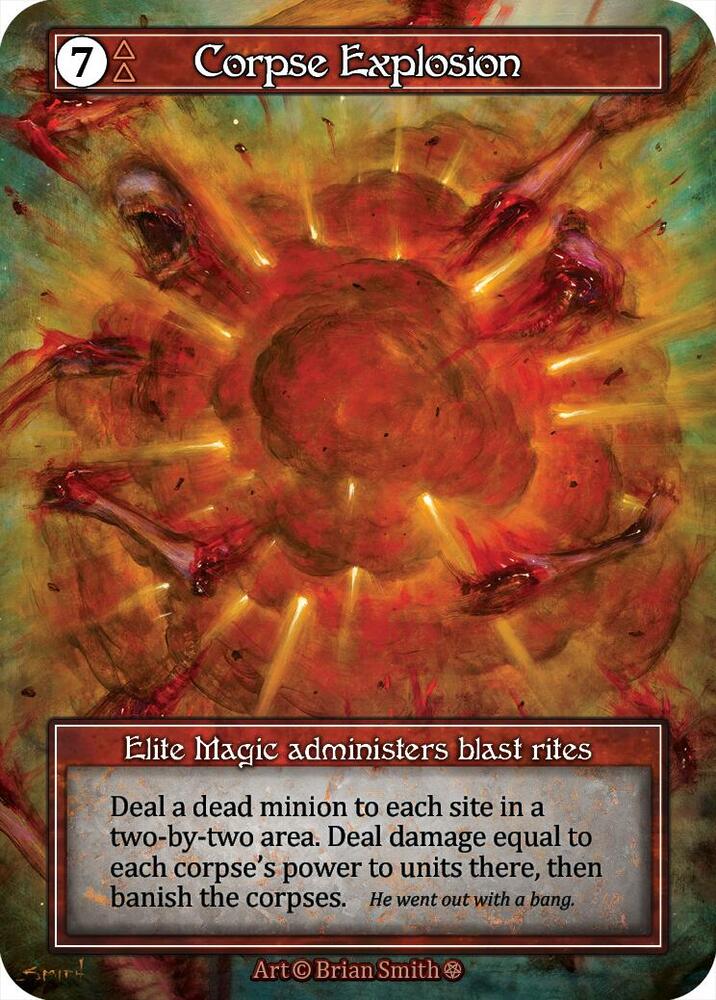 Corpse Explosion (Foil), Gothic #667085