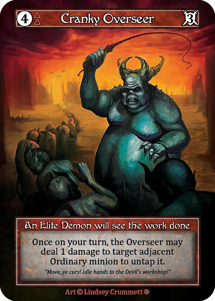 Cranky Overseer (Foil), Gothic #667091