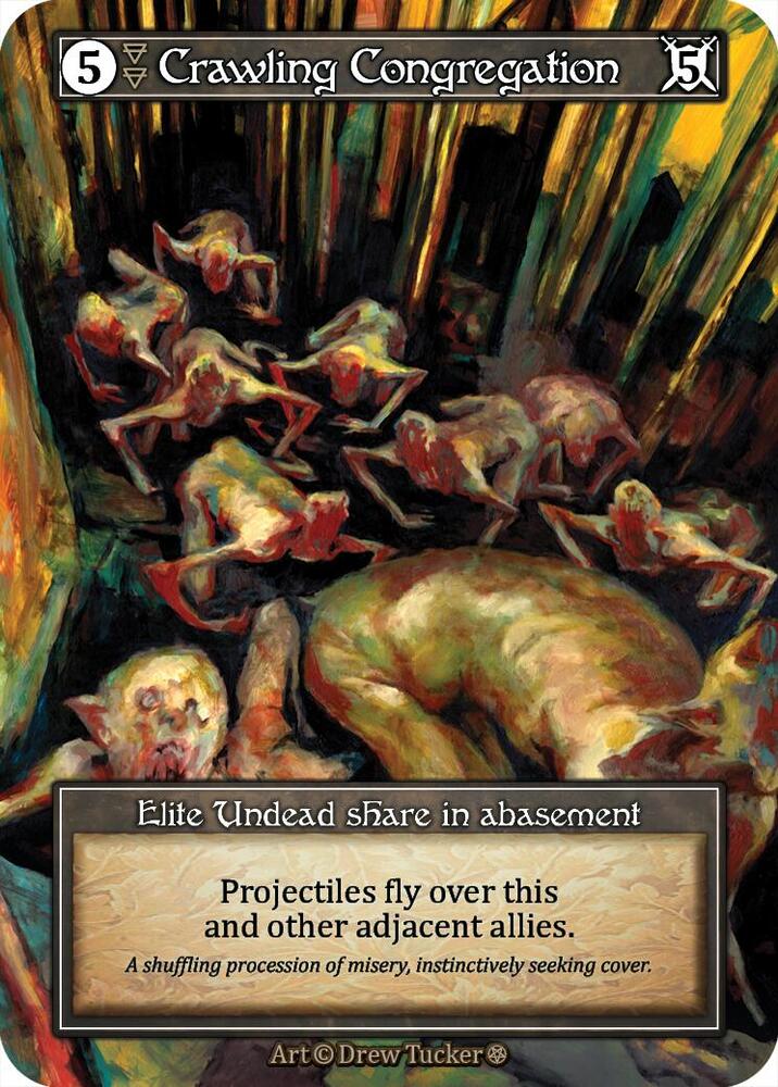 Crawling Congregation (Foil), Gothic #667095