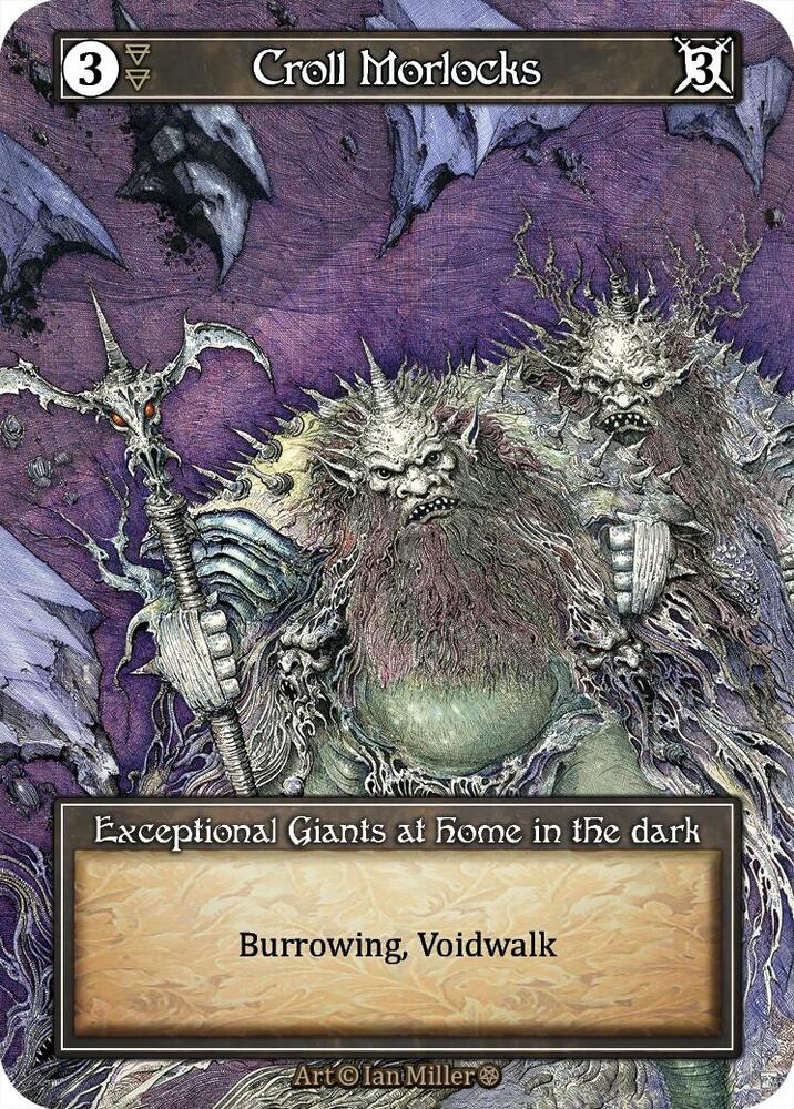 Croll Morlocks (Foil), Gothic #667099
