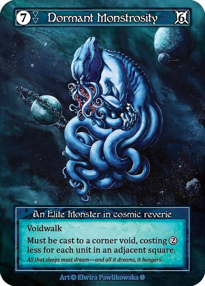 Dormant Monstrosity (Foil), Gothic #667153