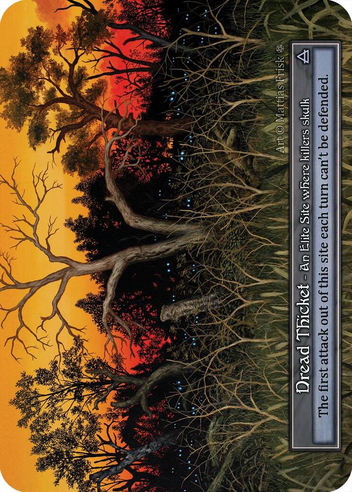 Dread Thicket (Foil), Gothic #667157