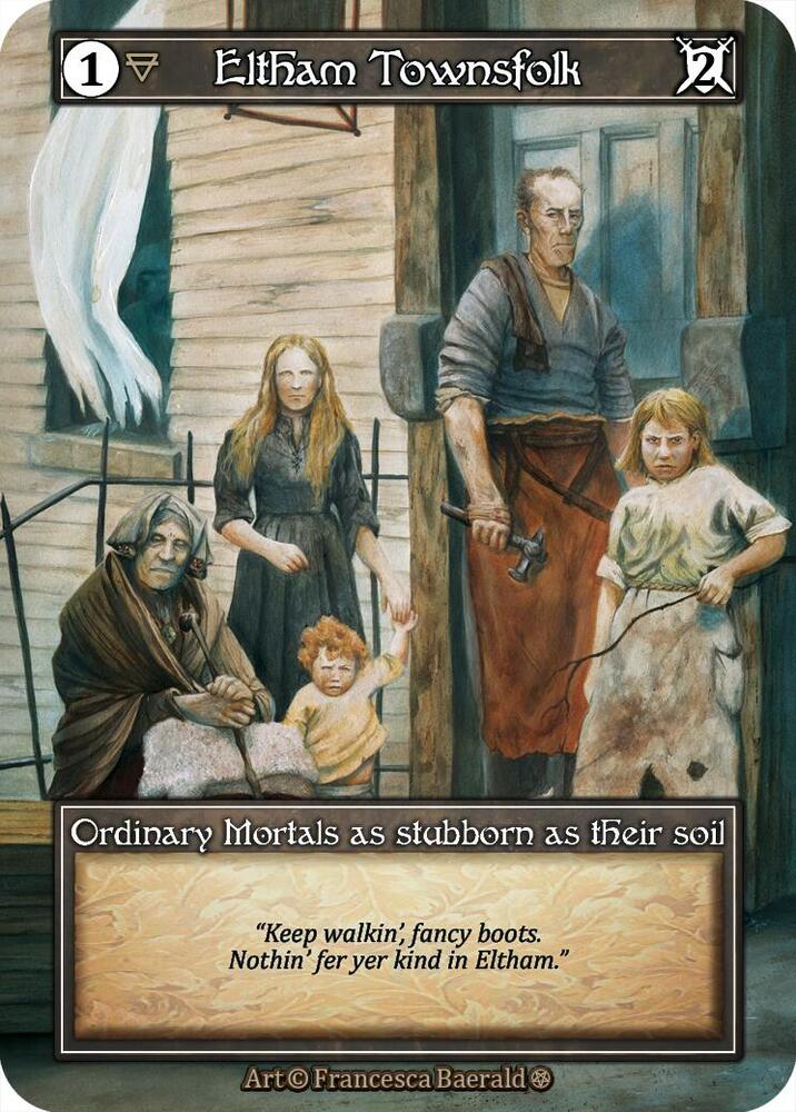 Eltham Townsfolk (Foil), Gothic #667177