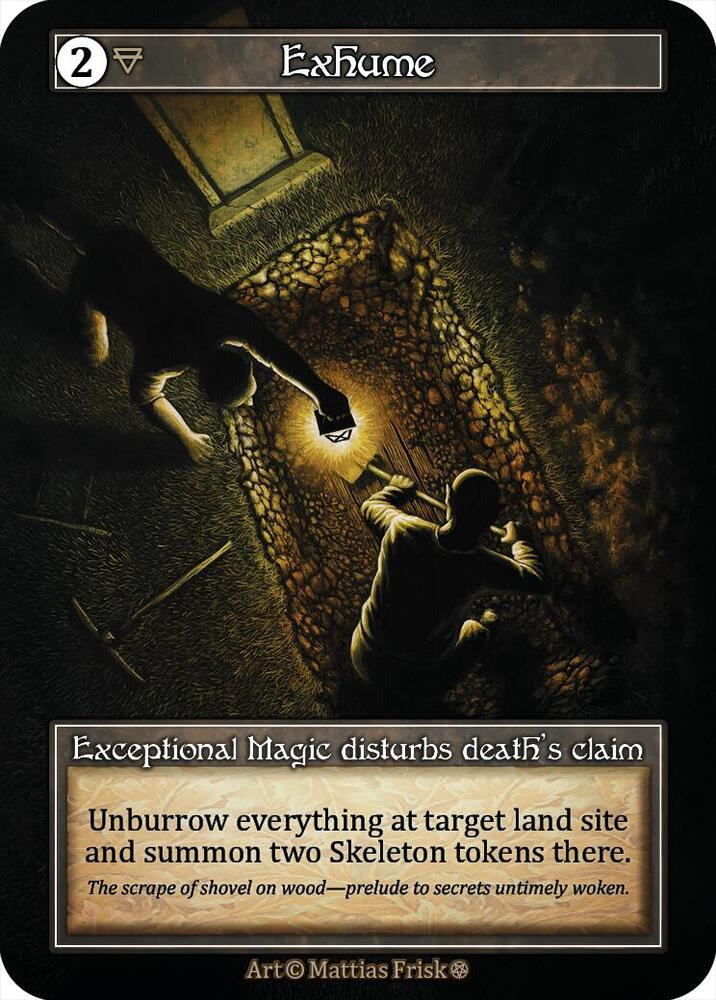 Exhume (Foil), Gothic #667195