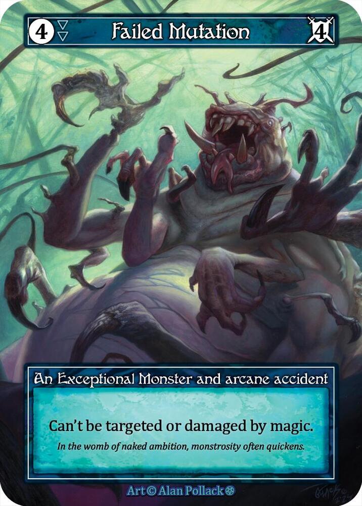 Failed Mutation (Foil), Gothic #667197