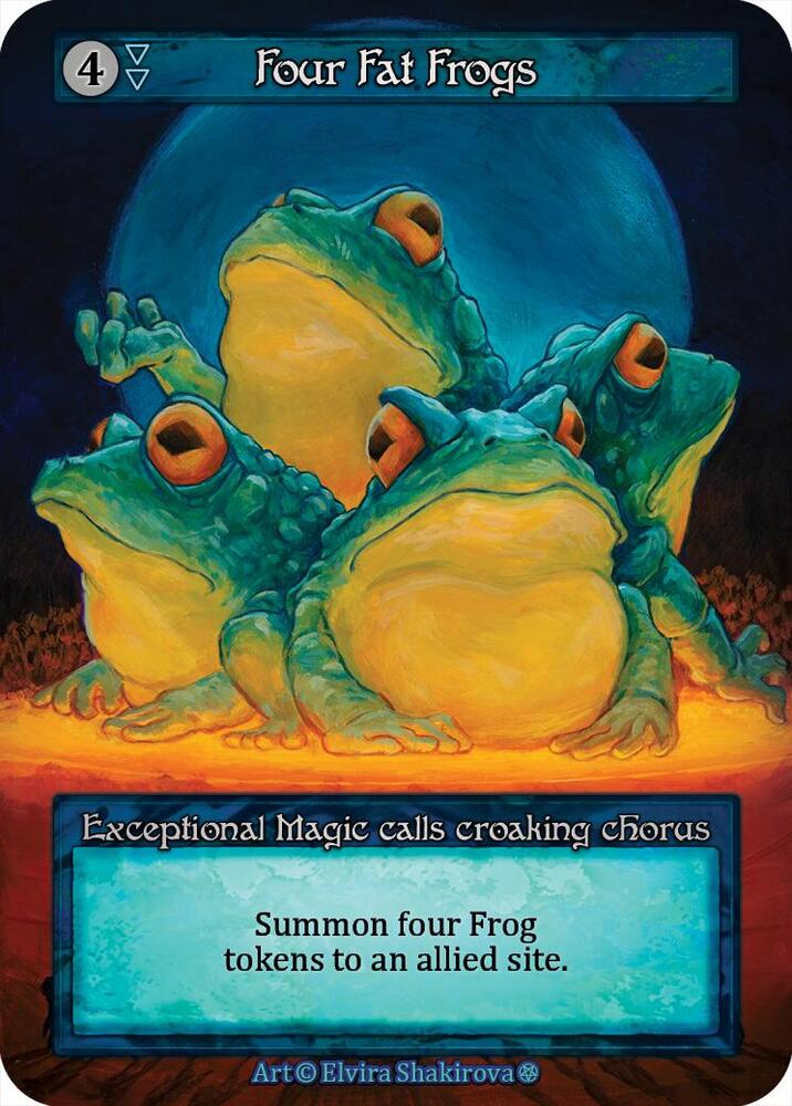 Four Fat Frogs, Gothic #667234
