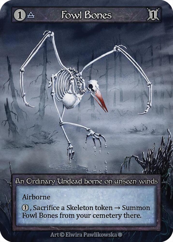 Fowl Bones, Gothic #667236