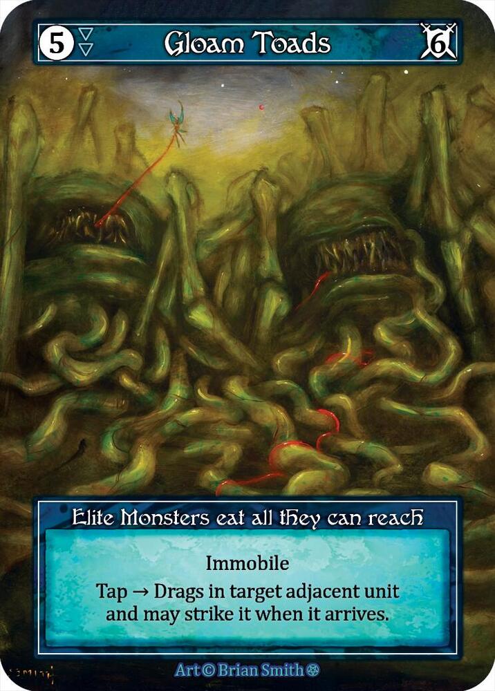 Gloam Toads (Foil), Gothic #667265
