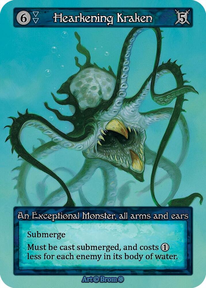 Hearkening Kraken, Gothic #667302