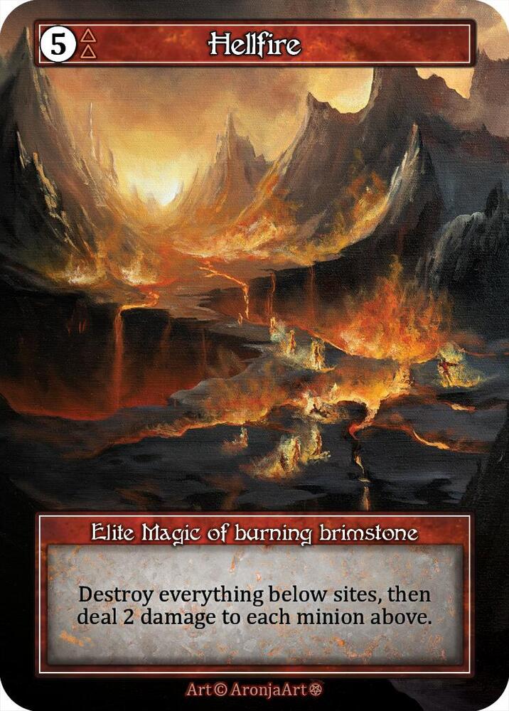 Hellfire (Foil), Gothic #667307