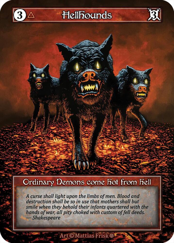 Hellhounds (Foil), Gothic #667309