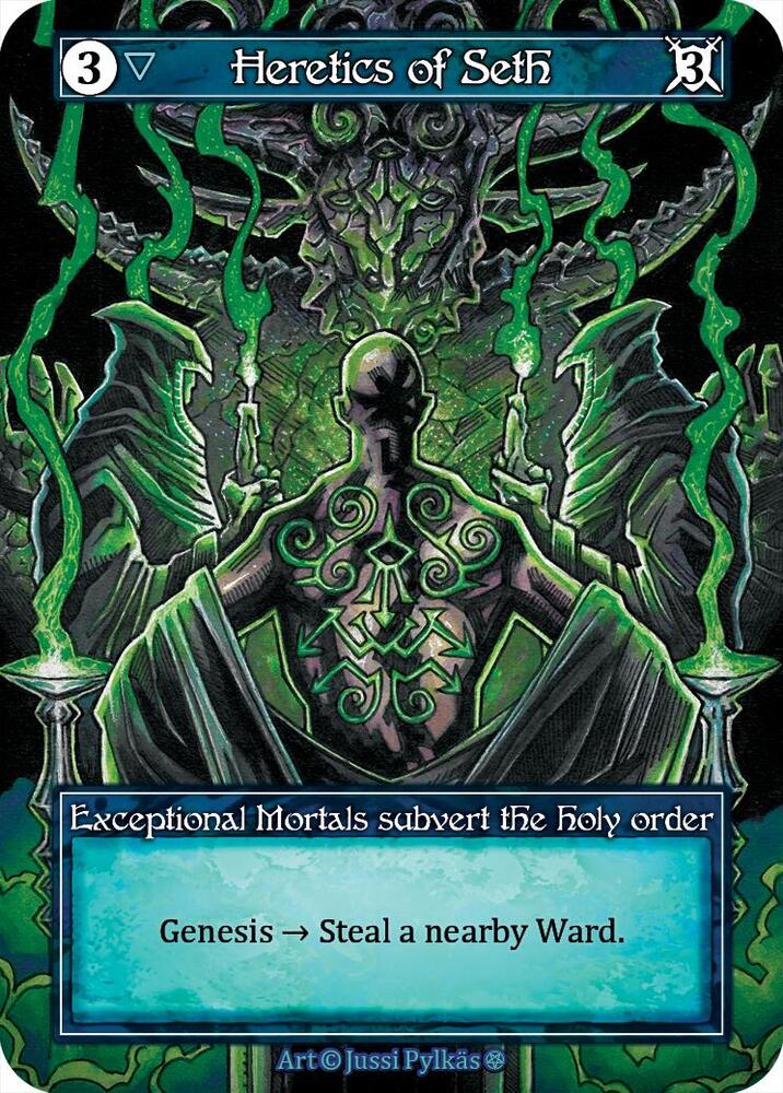 Heretics of Seth (Foil), Gothic #667321