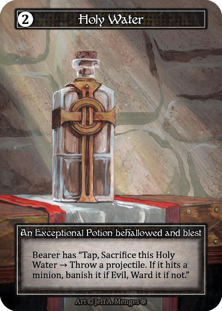 Holy Water (Foil), Gothic #667331