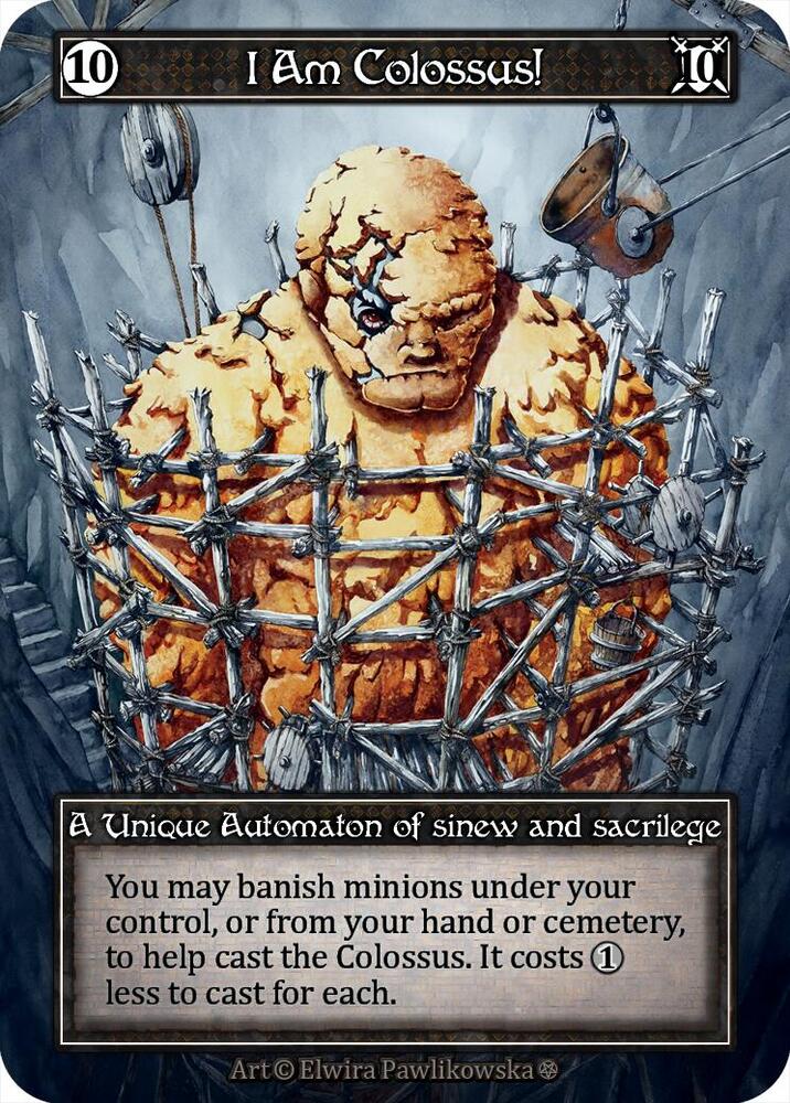 I Am Colossus! (Foil), Gothic #667345