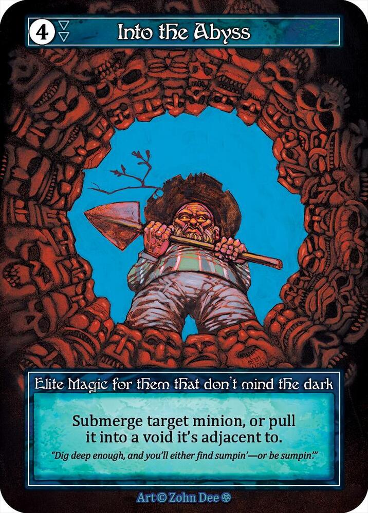 Into the Abyss (Foil), Gothic #667361