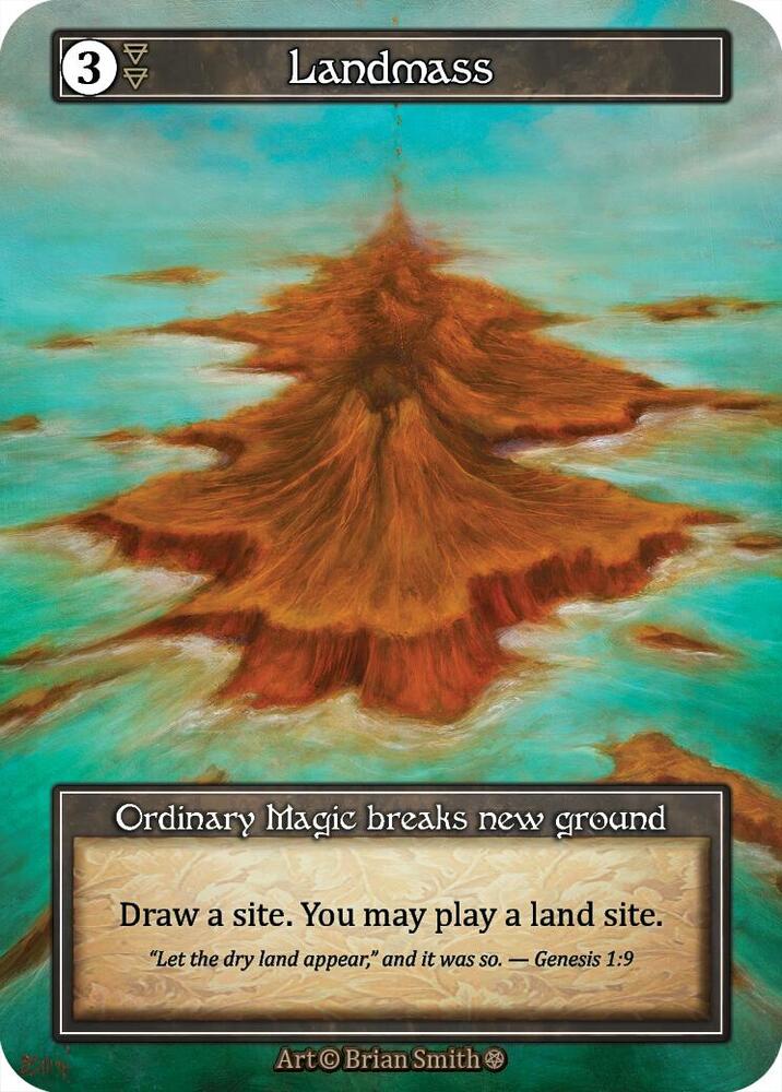 Landmass (Foil), Gothic #667389
